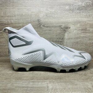 Adidas Freak Ultraboost 22 Football Cleats Primeknit White Silver Mens 15 GX5131